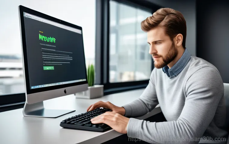 효제동 SYSTEM_LICENSE_VIOLATION - **Prompt 2: Frustrated Troubleshooting of Software Issues**
    A slightly elevated shot of a person...