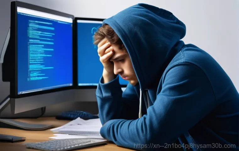 직동 STATUS_STACK_UNDERFLOW - Prompt 1: The Frustrated User and the Blue Screen**