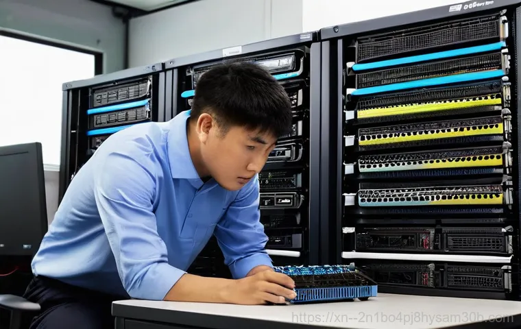 창신동 서버출장방문수리점 - **Image Prompt 1: The Weight of a Frozen Server**
    A concerned middle-aged Korean business owner,...