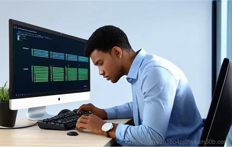 동대문 STATUS_SYSTEM_FILE_MISSING - **Prompt 1: The Frustration of a System File Missing Error**
    A close-up shot of a young adult, g...