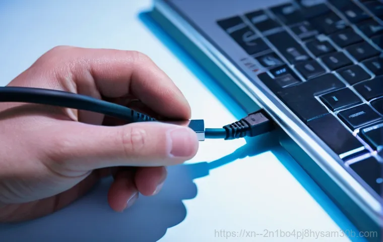 온수동 STATUS_DEVICE_NOT_READY - **Image Prompt 1: The Frustration of "Device Not Ready"**
    A young adult, with a slightly furrowe...