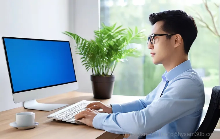 신계동 STATUS_INVALID_THREAD - **Focused Troubleshooting Endeavor**
    **Prompt:** A determined individual, wearing a practical wo...