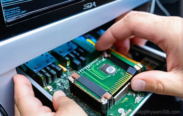 문래동 bootdevice - **Prompt:** A focused East Asian man, in his 30s, carefully navigates the BIOS/UEFI settings on a de...
