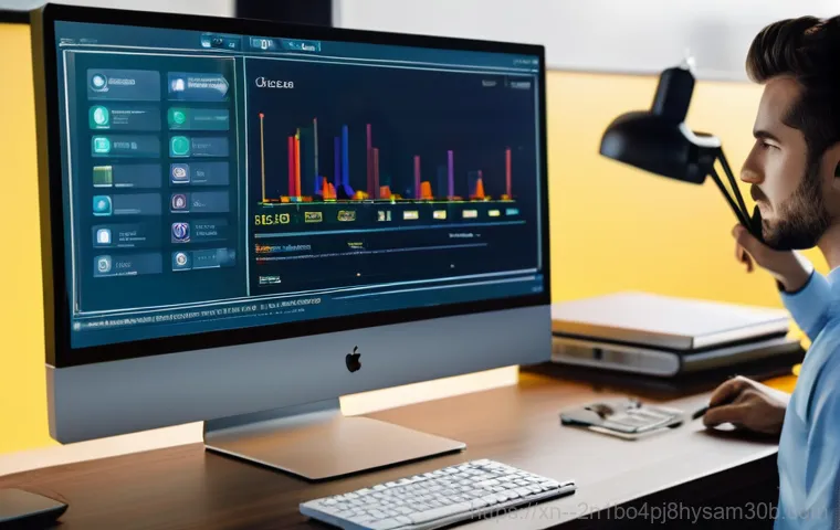 예장동 STATUS_PROTECTION_ERROR - **Prompt:** A close-up, dynamic shot inside a desktop computer case, with soft, focused lighting ill...