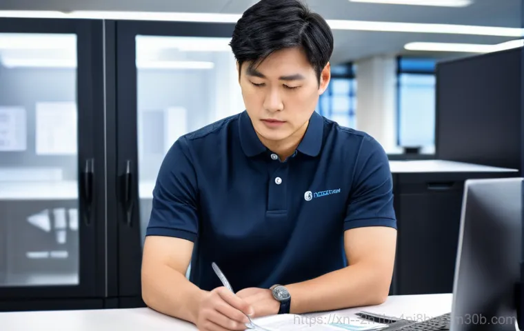 자곡동 파일서버 고장, 방문 수리로 업무 마비 막는 결정적 한 수 1
