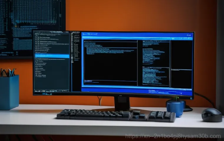 금호동 그래픽카드조립 및 교체수리 - A person is sitting at a desk, thoughtfully looking at a computer monitor that displays a comparison...