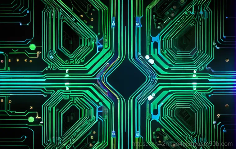 수궁동 STATUS_KERNEL_CONFIGURATION_ERROR - A close-up shot of a modern computer monitor displaying a vivid blue screen of death, filled with wh...