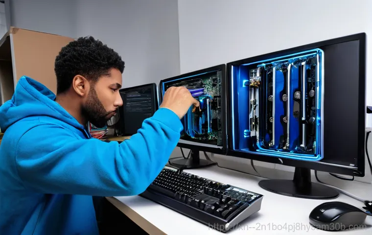 남대문 STATUS_KERNEL_THREAD_FAILURE - An abstract and futuristic visual representation of a "kernel thread failure" within a computer's co...