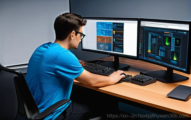 영등포구 STATUS_KERNEL_POWER_FAILURE - **Prompt 1: The Unexpected Blue Screen**
    A young adult, looking visibly stressed and confused, s...