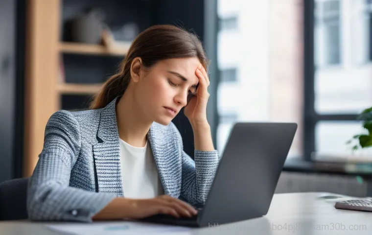 서교동 STATUS_FILE_NOT_FOUND - **Prompt:** A young man, dressed in a casual hoodie and jeans, sits in front of a desktop computer i...