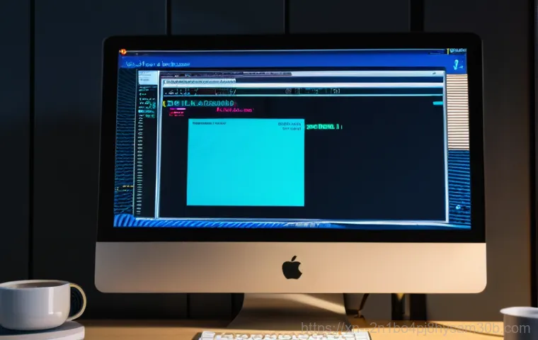 문봉동 STATUS_MEMORY_VIOLATION - A professional-looking person, appearing visibly stressed and sighing, sitting in front of a compute...