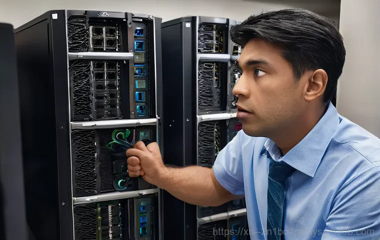 장교동 파일서버출장방문수리점 - **Prompt 2: Delicate Data Recovery Process in a High-Tech Lab**
    An experienced data recovery spe...