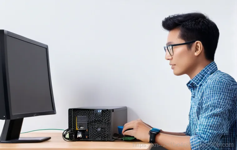 오곡동 파워조립 및 교체수리 - **Prompt 2: Professional Computer Power Supply Replacement**
    A skilled computer technician, wear...