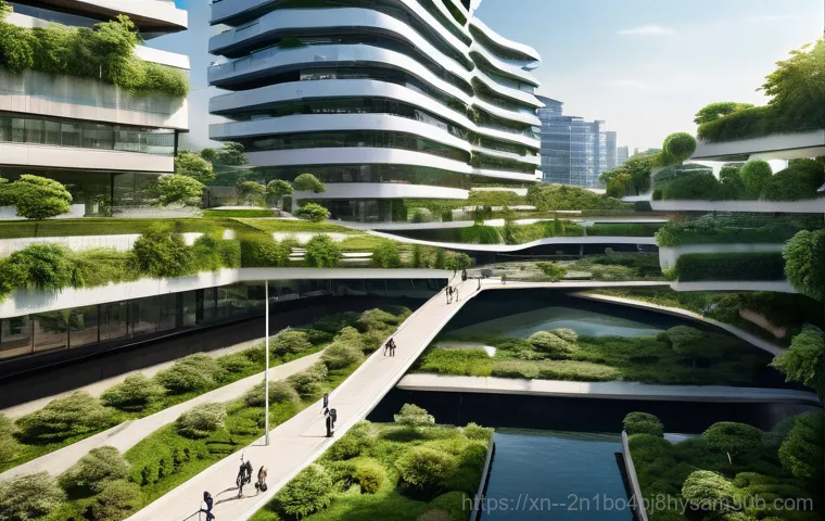 한강로 STATUS_KERNEL_BLOCKED - A lively, medium-shot image capturing the trendy and energetic ambiance of Yongnidan-gil in Hangang-...