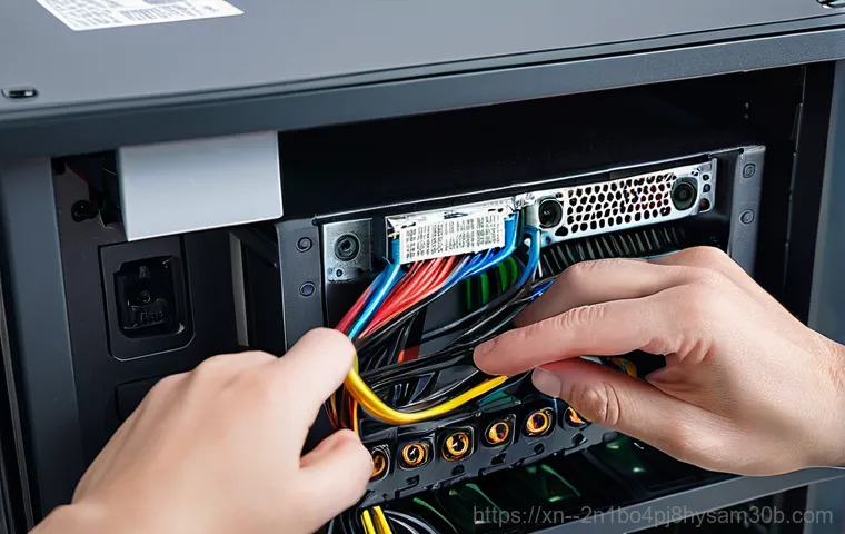 성북구 DRIVER_POWER_STATE_FAILURE - In a well-lit workshop or a dedicated computer repair space, a person is focused on an open desktop ...