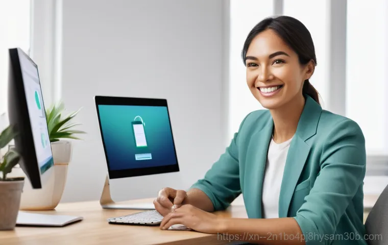 견지동 STATUS_RESOURCE_NOT_OWNED - A person, wearing a smart casual outfit, is focused on troubleshooting a desktop computer. One hand ...