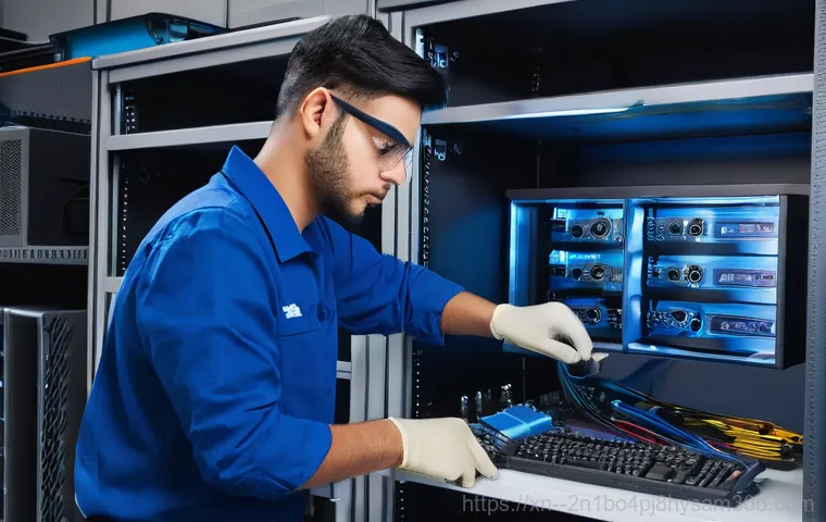 강서구 SSD조립 및 교체수리 - **Prompt 1: Skilled Technician Performing SSD Installation and Cleaning**
    A professional compute...