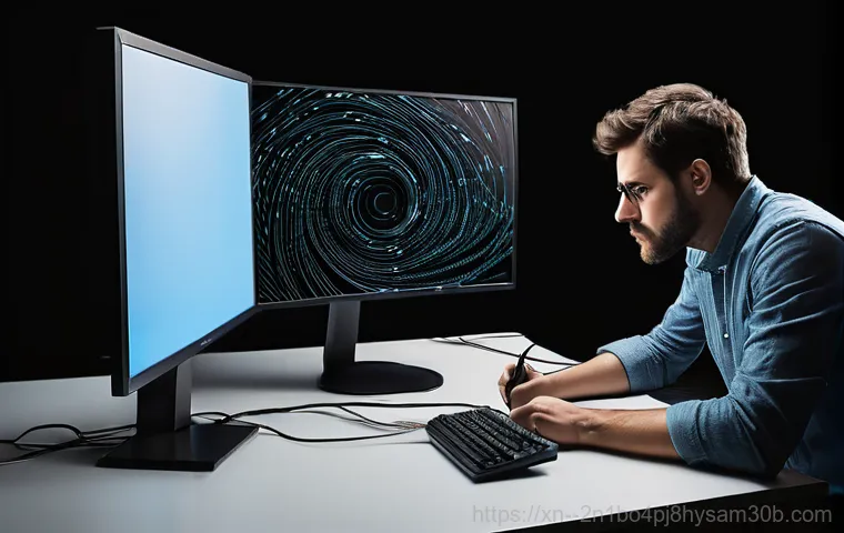 견지동 VGA조립 및 교체수리 - **Image Prompt:** A vibrant, dynamic close-up of a person's hands on a gaming keyboard and mouse, co...