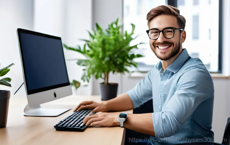 주엽동 SYSTEM_LICENSE_VIOLATION - A calm and focused individual, wearing a clean, smart-casual outfit, is meticulously troubleshooting...