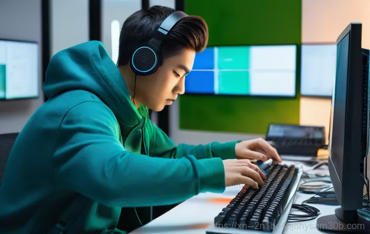 봉익동 HARDWARE_FAILURE - **Prompt:** A person, appearing to be in their late teens or early twenties, stares with a genuinely...