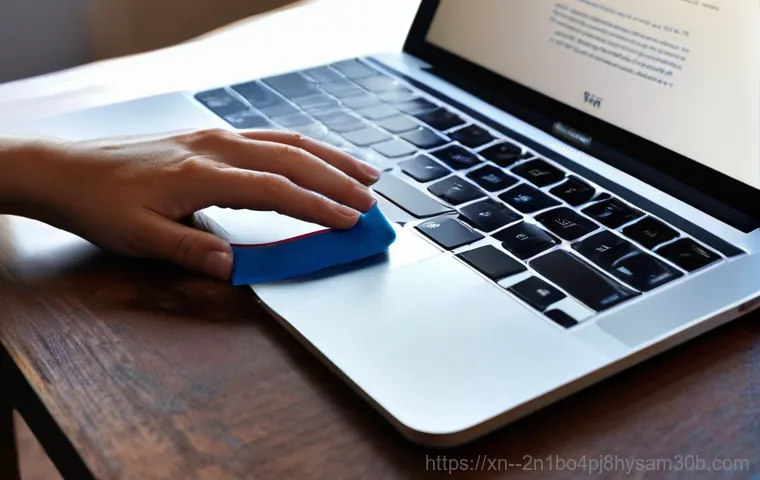 왕십리 맥북프로 판매 및 수리 - **Prompt 1: MacBook User's Distress at a Repair Center**
    A young adult, with a worried expressio...