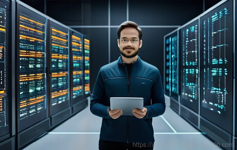 수표동 STATUS_KERNEL_PERMISSION_DENIED - A professional-looking male or female developer in their mid-30s, wearing smart casual clothes, is i...