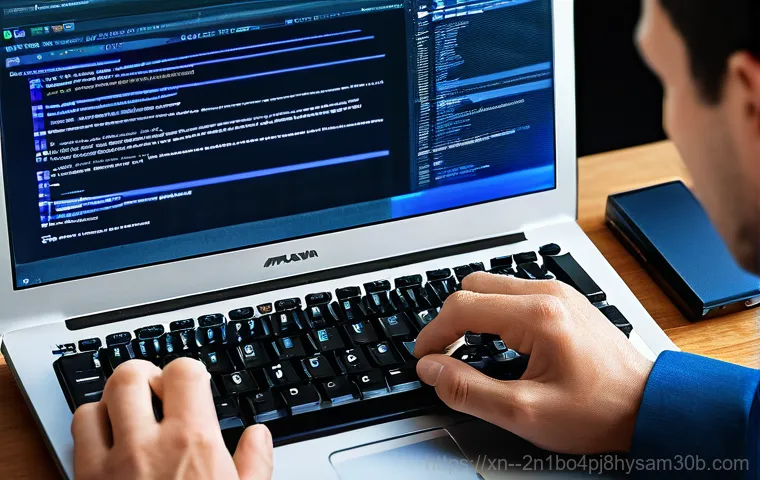 신촌동 STATUS_DRIVER_ENTRYPOINT_NOT_FOUND - **Prompt 1: The Blue Screen Dilemma**
    An adult person, appearing stressed and slightly confused,...