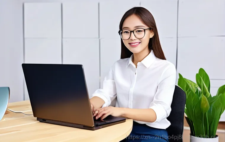 주엽동 공장초기화복구 - **Prompt 2: Data Recovery Specialist at Work**
    "A focused data recovery technician, wearing a cl...