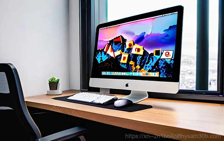 염리동 해킨토시 재설치 포맷  초기화 - **Prompt 2: Essential Data Backup**
    A person, wearing a comfortable long-sleeved shirt, is seate...
