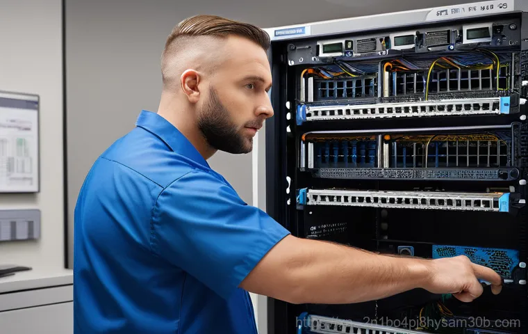 송정동 ftp서버출장방문수리점 - **FTP Server Breakdown Frustration**: A professional-looking person, dressed in business casual atti...