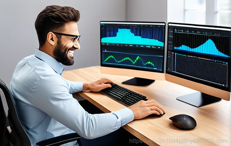 은평구 SESSION_HAS_NO_PAGEFILE - A person, appearing frustrated, sits in front of a computer. The computer monitor prominently displa...