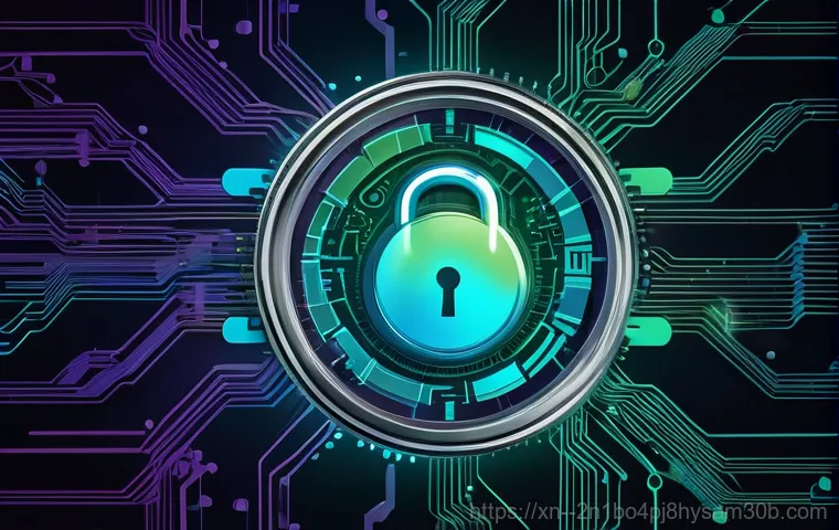 누하동 STATUS_SECURITY_POLICY_VIOLATION - A young adult, with a slightly furrowed brow, sits in front of a computer monitor displaying a promi...