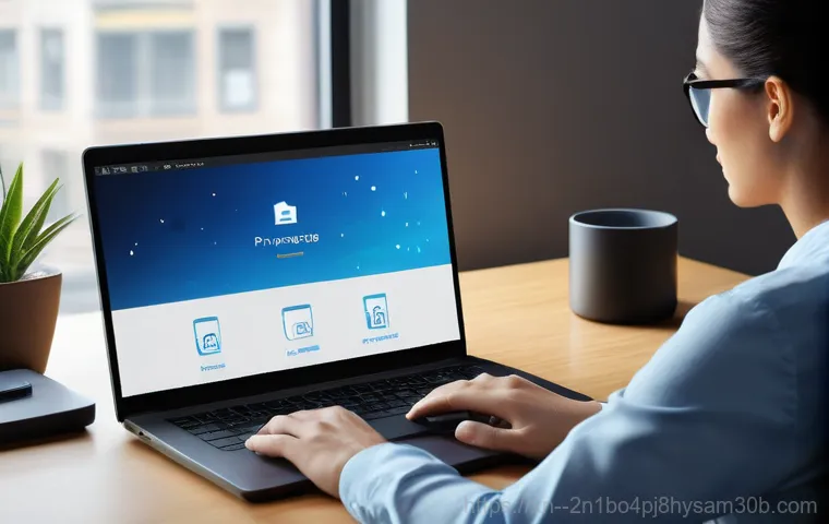 장위동 STATUS_FILE_READ_FAILURE - A detailed shot of an opened laptop or desktop computer case on a workbench. A person, wearing a sim...