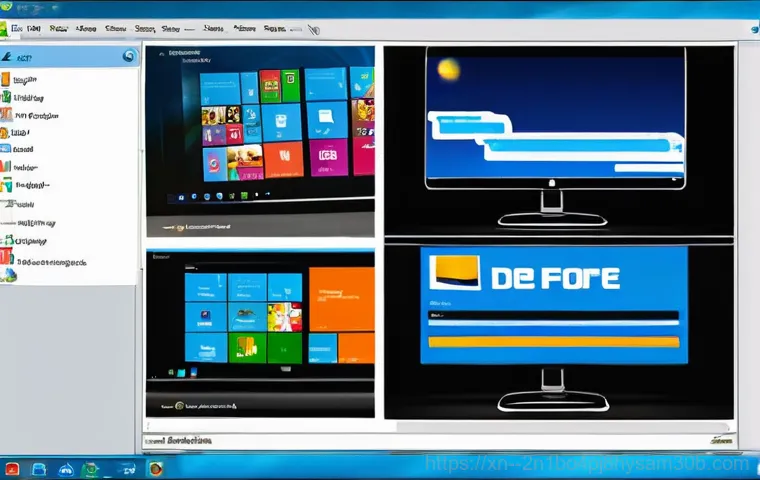 합동 윈도우8 windows8 재설치 포맷  초기화 - A focused individual, gender and age ambiguous, sitting at a desk with a laptop or desktop computer....