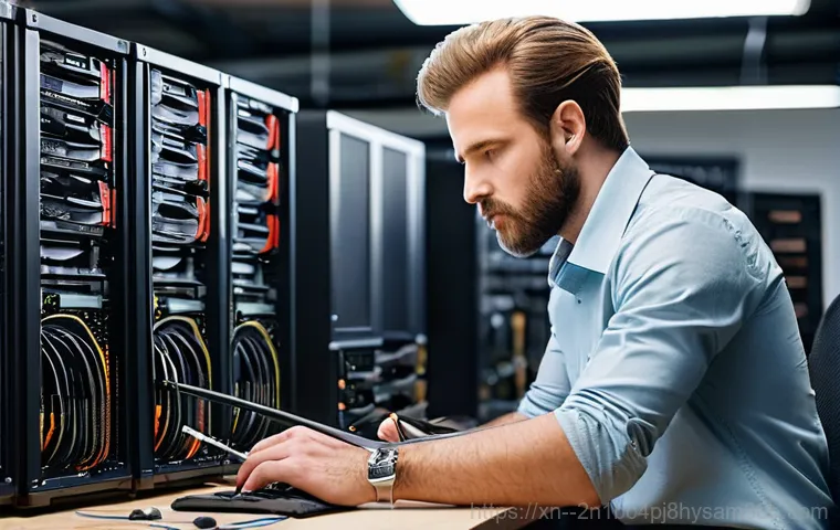 고덕동 STATUS_KERNEL_CONFIGURATION_ERROR - **Prompt:** An abstract yet highly detailed close-up shot of a computer's internal components, speci...