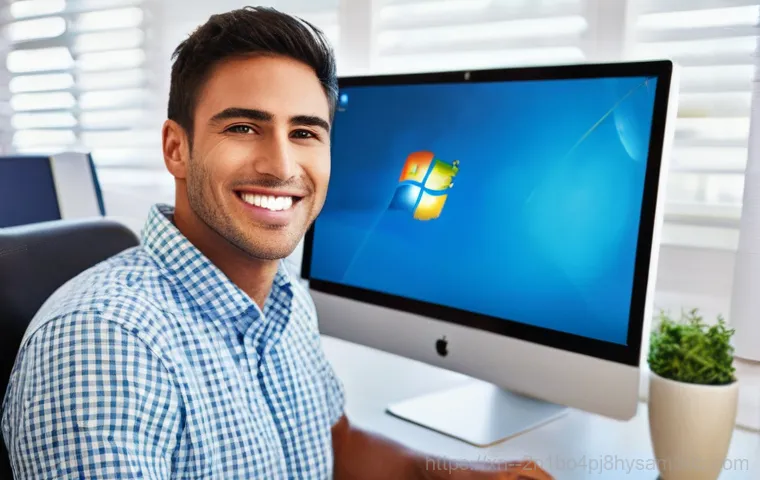 화곡동 윈도우7 windows7 재설치 포맷  초기화 - **Creating a Windows 7 Bootable USB:** A pair of hands, possibly belonging to a young adult, precise...