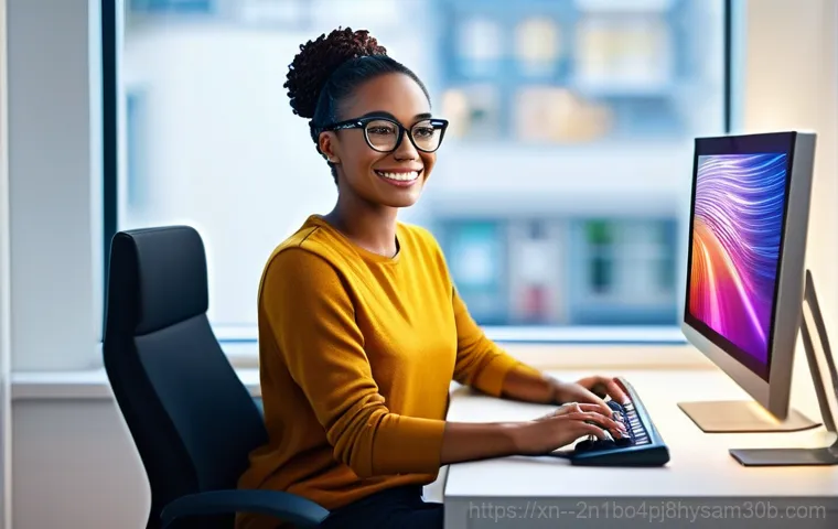 원문동 NTLDR is compressed - **Prompt:** A focused computer repair technician (male or female, wearing a professional but casual ...