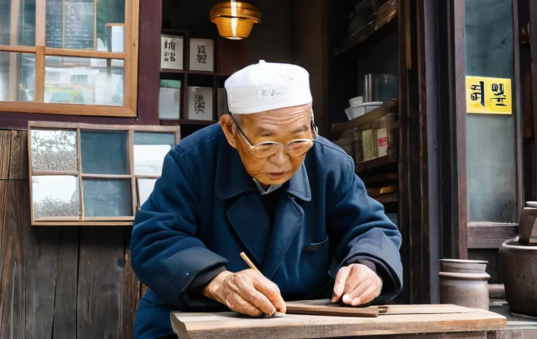 입정동 STATUS_MODULE_CORRUPTION - A vibrant and dynamic urban photograph capturing the striking contrast and unique harmony of old and...