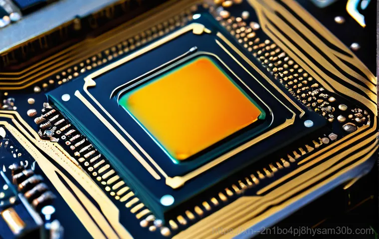 합정동 오버클럭 뚜따 - **Prompt:** A focused, close-up shot of an individual's gloved hands carefully performing CPU delidd...