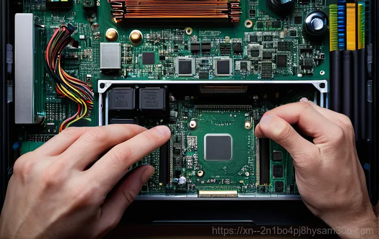 동빙고동 맥미니 판매 및 수리 - A sleek, modern M2 Mac Mini, small in size but emitting a subtle aura of high-performance energy, si...