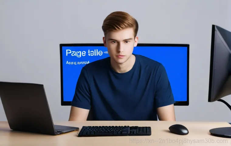 한강로에서 만난 PAGE_TABLE_CORRUPT 오류, 5분 만에 해결하는 놀라운 비법 1