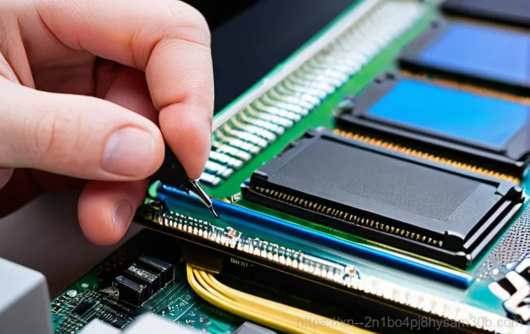 도내동 본체 꺼졌다 켜졌다 할때 - **Prompt 1: Inside a Dust-Filled PC Case Being Cleaned**
    "A close-up, highly detailed shot insid...