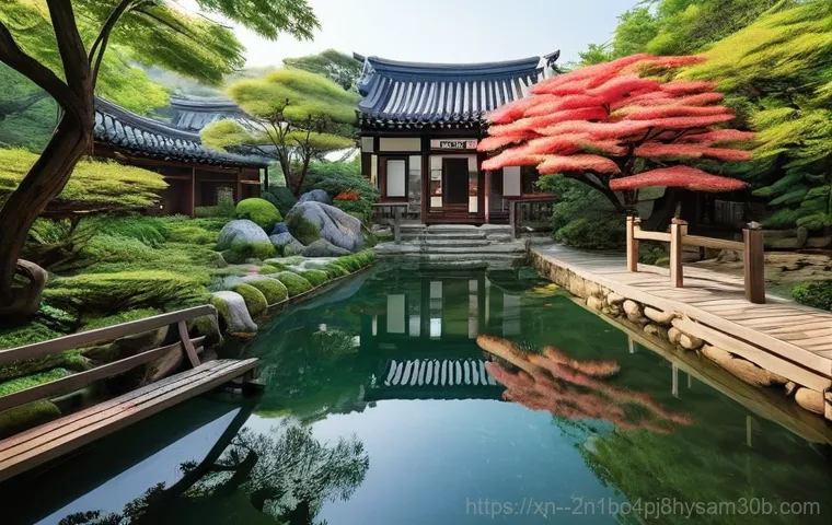 성북동 STATUS_MODULE_CORRUPTION - **Seongbuk-dong's Artistic Fusion: Hanok and Modern Cafe**
    A picturesque street view in Seongbuk...