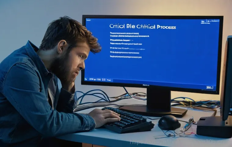CRITICAL_PROCESS_DIED 푸른 화면, 이제 패닉은 끝! 단번에 해결하는 비밀 1