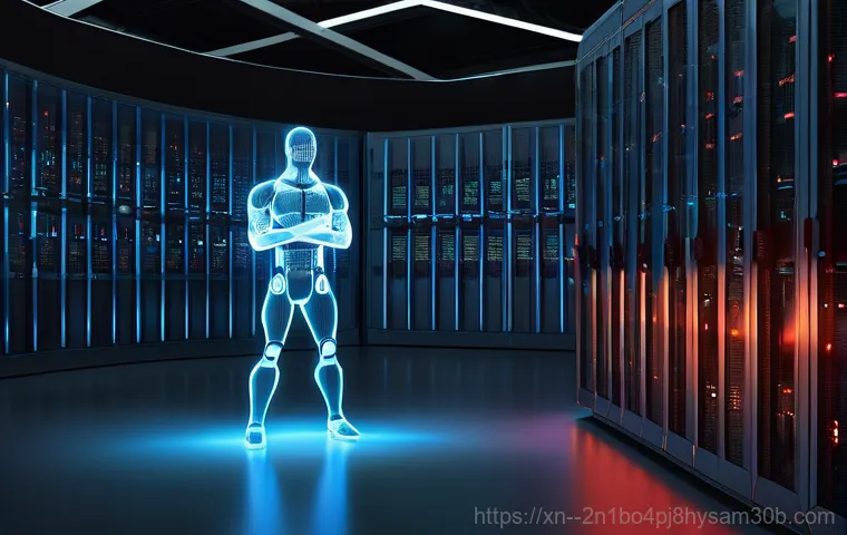 원서동 STATUS_FILE_LOCK_CONFLICT - **Prompt 1: The Digital Bottleneck - File Lock Conflict**
    A futuristic, high-tech data highway, ...