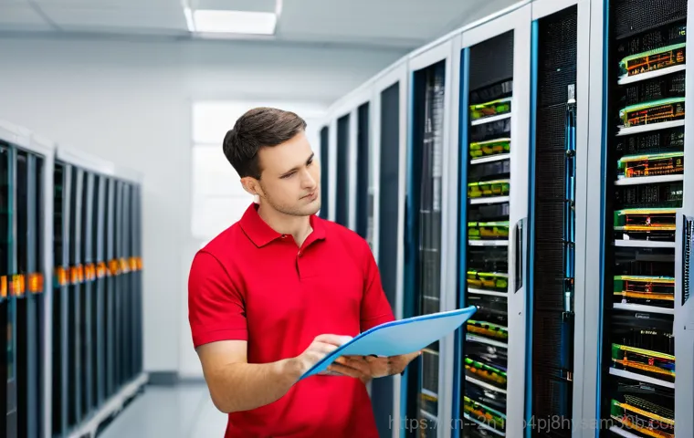 퇴촌면 server출장방문수리점 - **Image Prompt 2: Expert On-Site Repair in a Rural Setting**
    A highly skilled IT technician, wea...