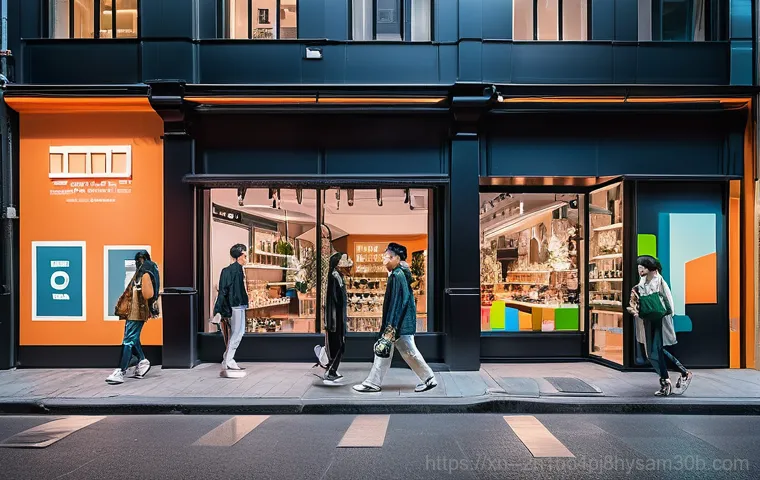 한남동 STATUS_STACK_OVERFLOW - **Prompt: "The sophisticated interior of a modern art gallery or a high-end curated concept store in...