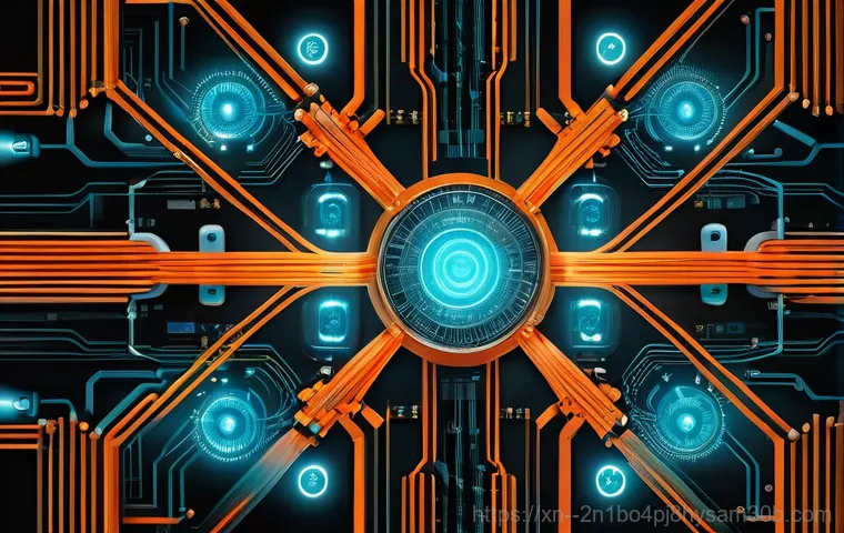 청운동 VENDOR_DEFINED_ERROR - **Prompt:** A close-up shot of a highly stylized, futuristic computer monitor displaying an enigmati...