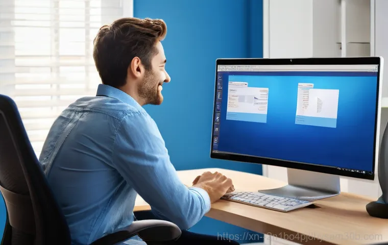 길음동 SESSION3_INITIALIZATION_FAILED - **Prompt:** A focused individual is carefully inspecting the internal components of an open desktop ...