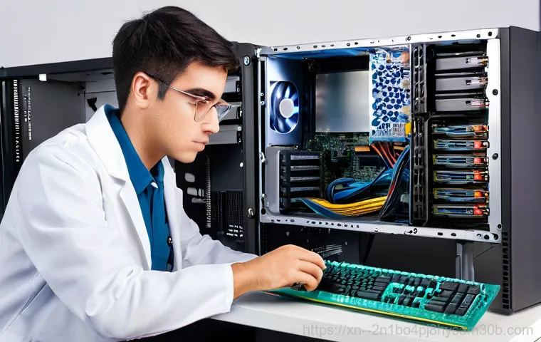 주엽동 RAM조립 및 교체수리 - **Image Prompt 1: Frustrated user experiencing RAM shortage**
    A person in their late 20s to earl...